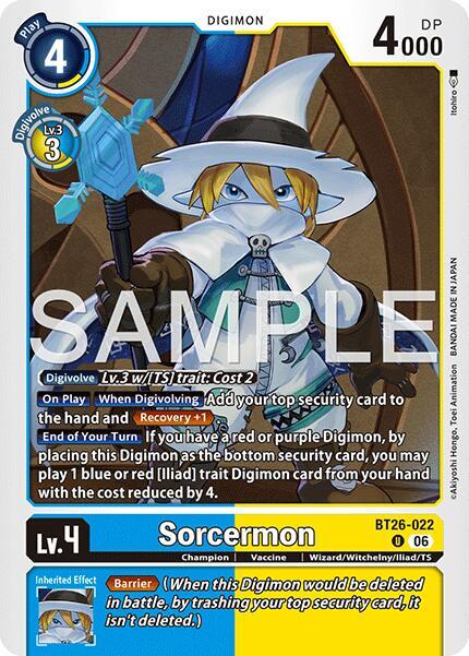 Sorcermon Card Front