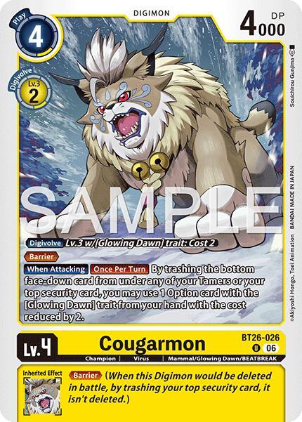 Cougarmon Card Front