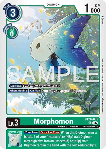 Morphomon Card Front