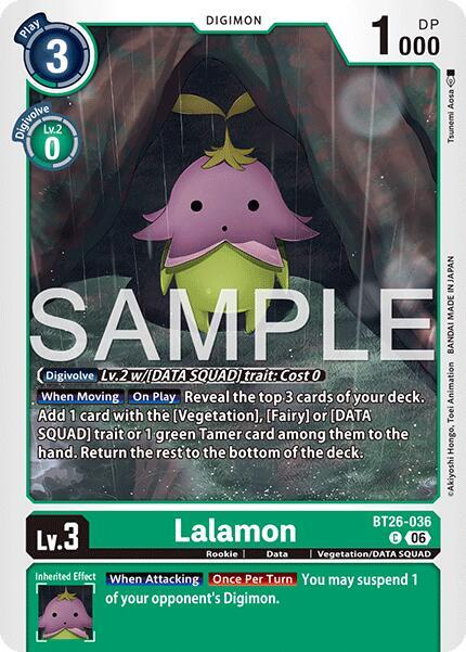 Lalamon Card Front