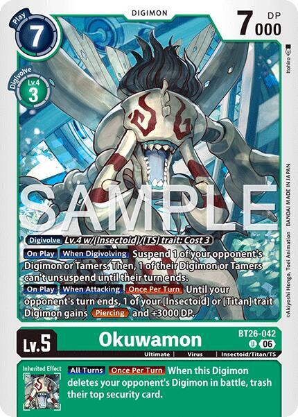 Okuwamon Card Front