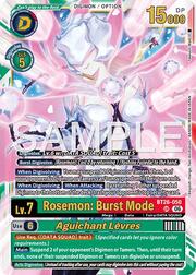 Rosemon: Burst Mode / Aguichant Lèvres