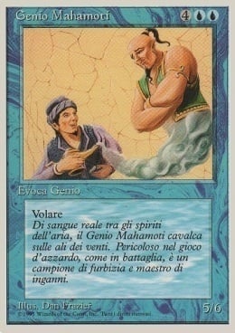 Genio Mahamoti Card Front