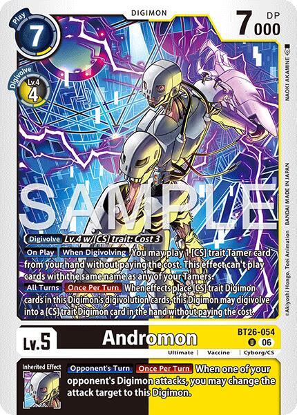 Andromon Card Front