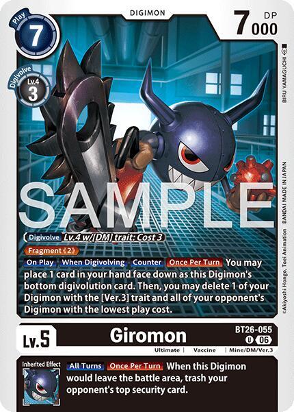 Giromon Card Front