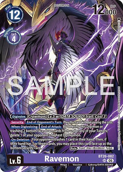 Ravemon Card Front