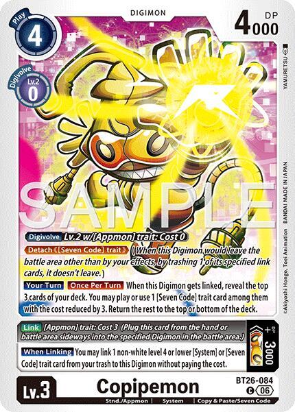 Copipemon Card Front