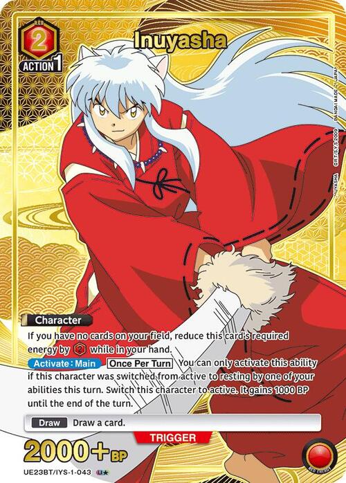 Inuyasha Card Front