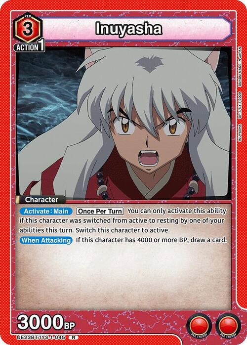 Inuyasha Card Front