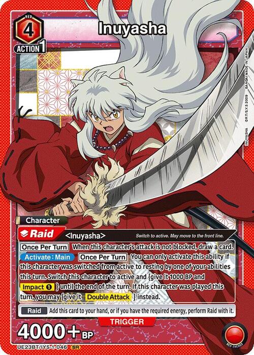 Inuyasha Card Front