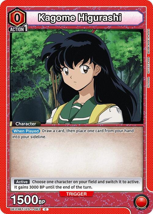 Kagome Higurashi Card Front