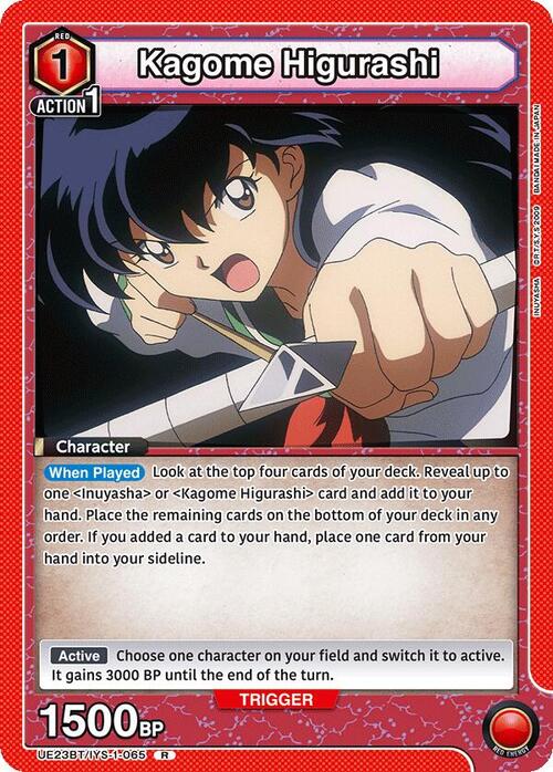 Kagome Higurashi Card Front