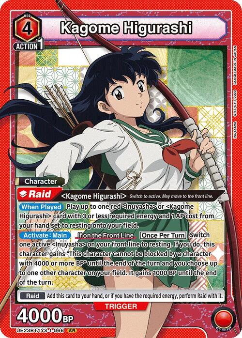 Kagome Higurashi Card Front