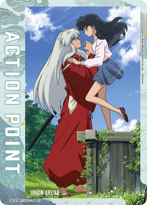 "Inuyasha & Kagome" Action Point Frente