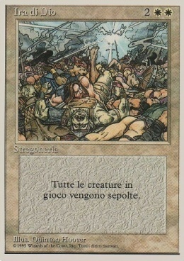Wrath of God Card Front
