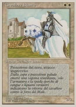 White Knight Card Front