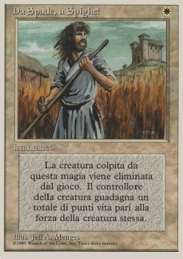 Swords to Plowshares Card Front