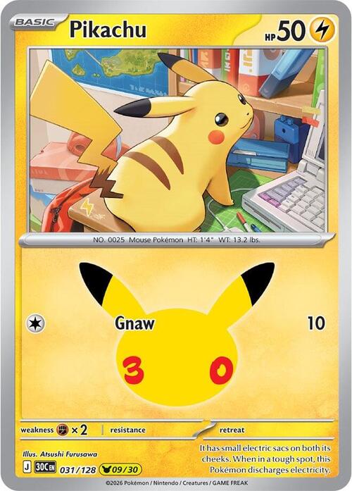 Pikachu Frente