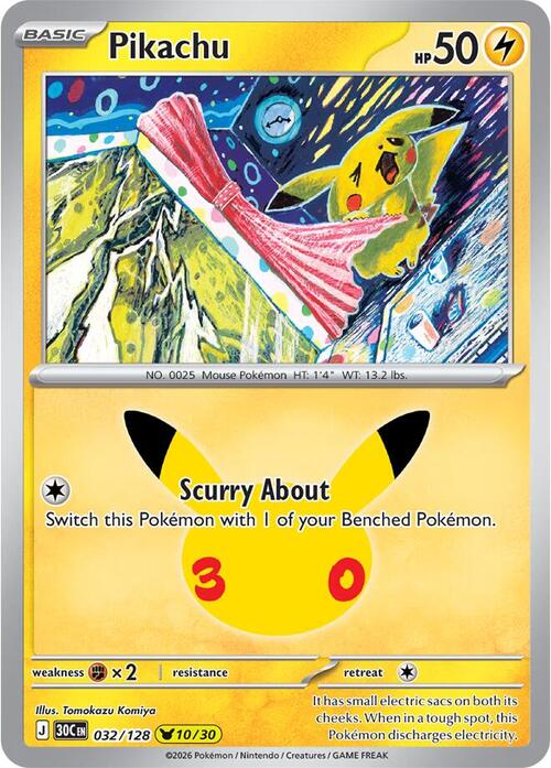 Pikachu Frente