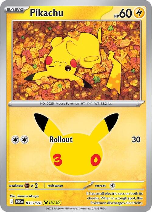 Pikachu Frente