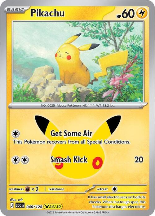 Pikachu Frente