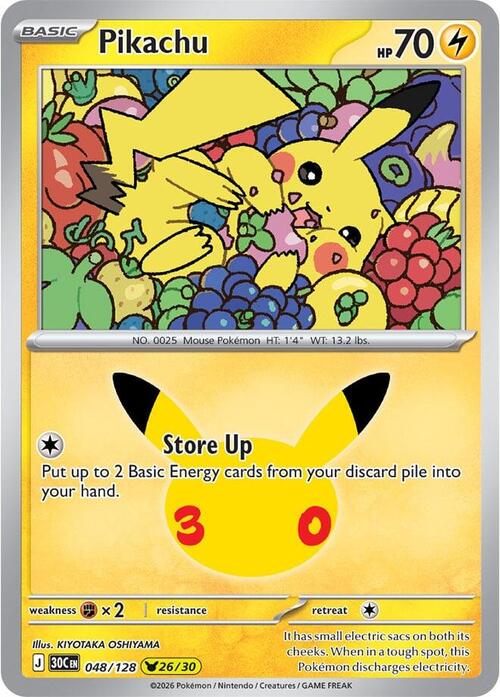Pikachu Frente