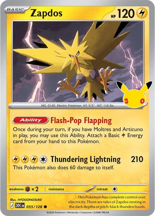 Zapdos Frente