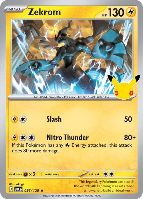 Zekrom Card Front