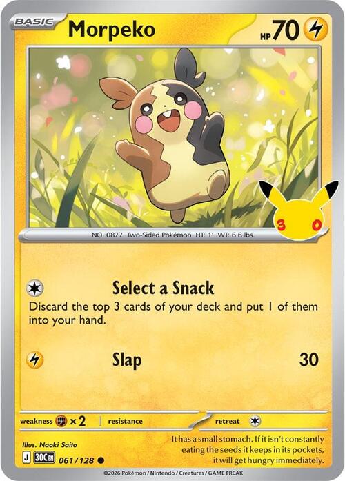 Morpeko Card Front
