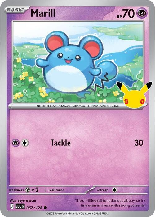 Marill Card Front