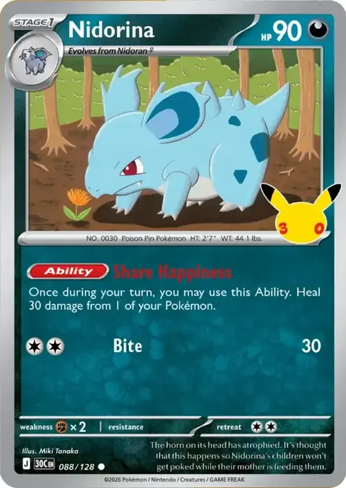Nidorina Frente