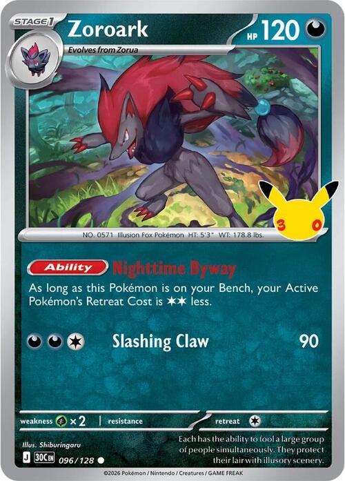 Zoroark Card Front