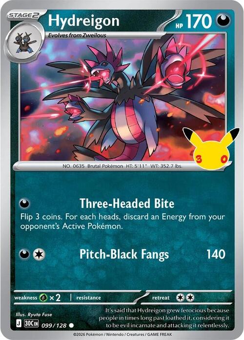 Hydreigon Card Front