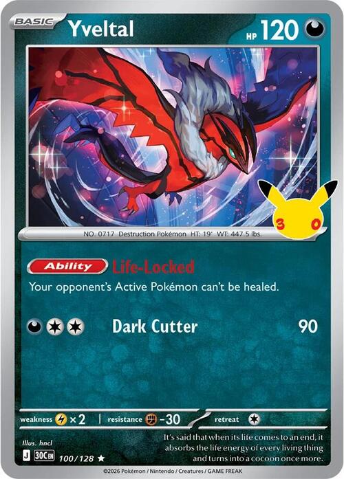 Yveltal Card Front