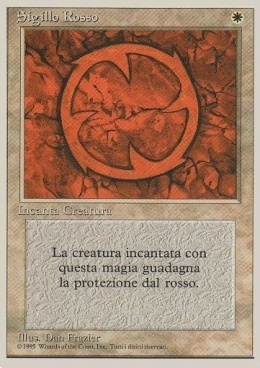 Red Ward Card Front