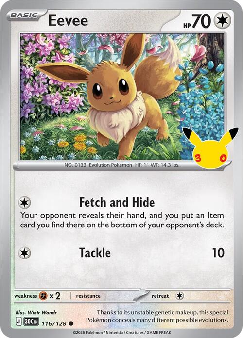 Eevee Card Front