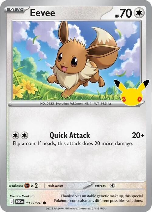 Eevee Card Front