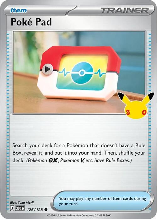 Poké Pad Card Front