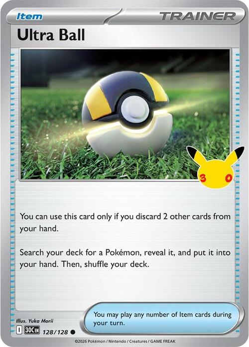 Ultra Ball Card Front