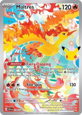 Moltres Card Front