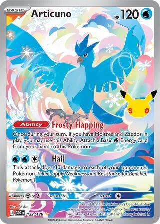 Articuno Card Front