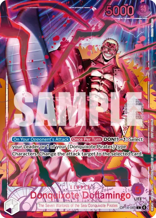 Donquixote Doflamingo Card Front
