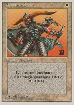 Holy Armor Card Front