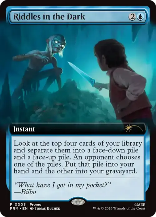 Riddles in the Dark Card Front