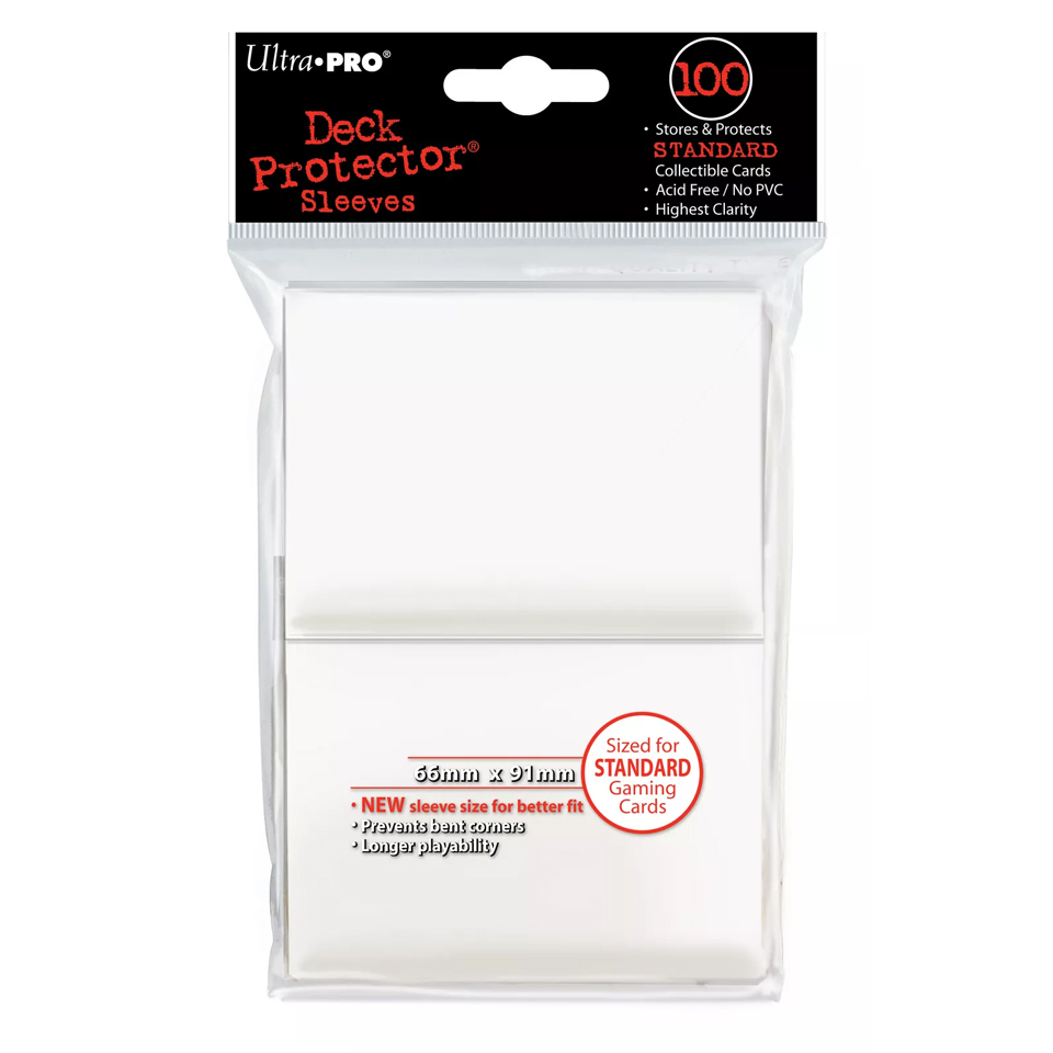 100 Ultra Pro Deck Protector Sleeves