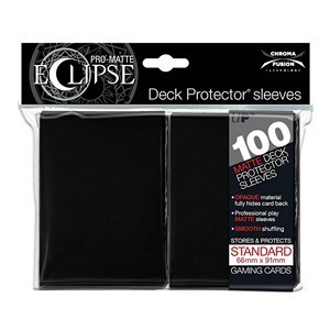 100 Ultra Pro Pro-Matte Eclipse Sleeves (Black)