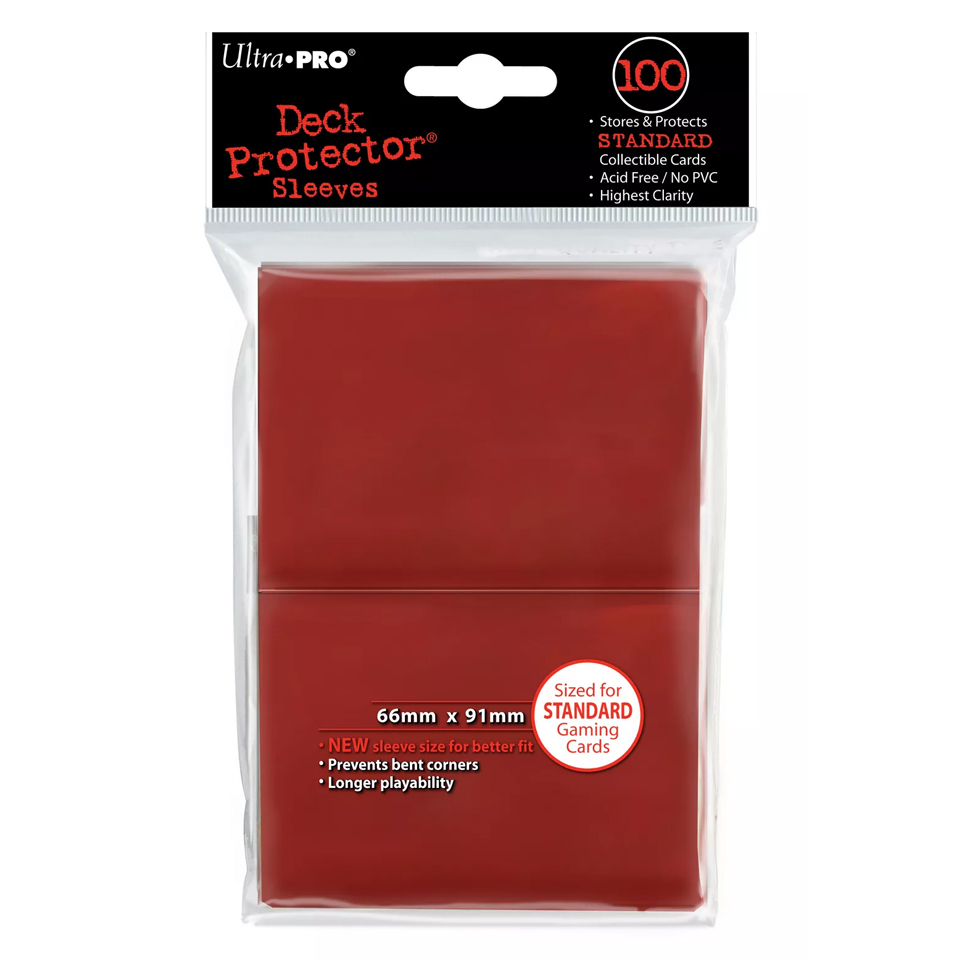100 Ultra Pro Deck Protector Sleeves