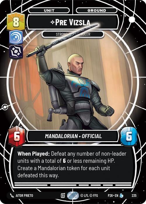 Paz Vizsla - For a Brighter Future Card Front