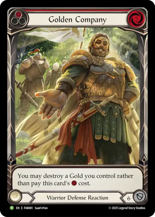 Golden Company - Red Frente