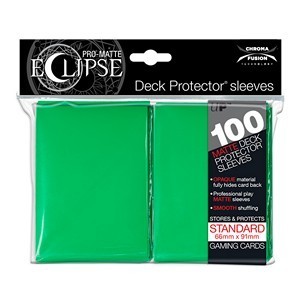 100 Ultra Pro Pro-Matte Eclipse Sleeves (Light Green)